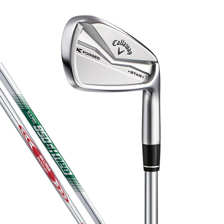 楽天市場】キャロウェイ X FORGED STAR アイアン 6本セット 2024年 