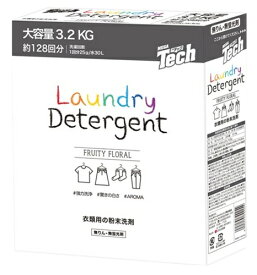 トイレタリージャパン メガテック 洗たく用 粉末洗剤 3200g 衣料用洗剤 洗濯 洗剤 洗濯洗剤 粉末 粉末洗剤 消耗品 ギフト 大容量 買い置き まとめ買い 雑貨 備蓄 日用品雑貨 日用品 送料無料 レビュー特典付き