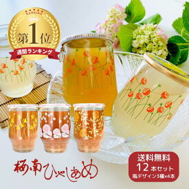 【クーポン発行中】ひやしあめ 180ml瓶×12本入（柄3種×4本） 桜南食品【送料無料】 ギフト プレゼント 花見 桜 ひやし あめ 冷やしあめ 冷やし飴 しょうが 生姜 夏 飲み物 昭和 レトロ 瓶 炭酸 サイダー ウイスキー