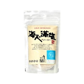 海人の藻塩 スタンドパック100g 蒲刈物産株式会社蒲刈物産 広島 蒲刈 藻塩 海人の藻塩 ホンダワラ お取り寄せ 調味料 藻塩 寿司 焼き肉 ステーキ 鉄板焼き