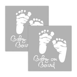 Ԃ񂪏Ă܂  F2Zbg XebJ[ Baby on board ԗp V[ xr[I{[h J[ANZT[ JbeBOXebJ[