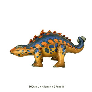 ティラノサウルス トリケラトプス 3Dバルーン 立体 飾り付け 男の子 女の子 組立式 風船 恐竜 誕生日 ダイナソー パーティー アルミ インテリア プレゼント