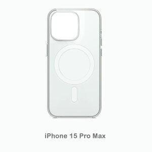 iPhone15 Pro MagSafe�Ή� �N���A�P�[�X iPhone15Plus �}�O�Z�[�t ���� iPhone15ProMax �w�ʕی� �y�� ���^ �X�g���b�v�z�[�� �ϏՌ�