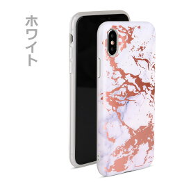 iPhoneXS 大理石風 ストラップホール ソフトケース TPU マーブル模様 マーブルストーン スマホケース iPhoneX ワイヤレス充電