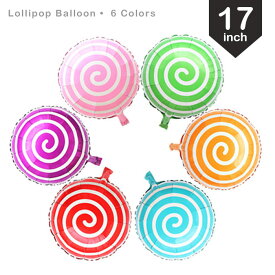 バルーン 風船 ロリポップ ペロペロキャンディー アルミ風船 単品 バラ売り お誕生日 お祝い パーティ クリスマス ハロウィン イベント パーティーグッズ 飾り 夏