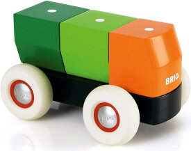 【BRIO・ブリオ】マグネット式スタッキングトラック 30136 車 くるま カー 木製 木のおもちゃ【北海道・沖縄・離島配送不可】