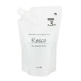【消臭スプレー 詰め替え】KESCO (ケスコ) バイオ消臭スプレー 無香料 [1000ml/詰め替え]　消臭スプレー 靴 タバコ 部屋 キッチン トイレ