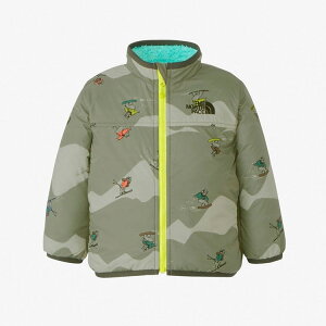 セール SALE ノースフェイス ベビー アウター ノベルティリバーシブルコージージャケット スノーイエティ NYB82348 SY 80サイズ THE NORTH FACE 正規取扱店 返品交換不可商品【RR】