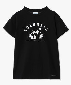 コロンビア Columbia tシャツ トップス 半袖 ウィメンズ ヤハラフォレストショートスリーブTシャツ PL0227 ブラック アウトドア レディース 紫外線カット 吸湿速乾