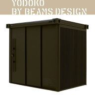 【ビームスコラボ商品】ヨド物置 BEAMS DESIGN エルモ LMDS-2215-BM（積雪型）[GB-373］［北海道・沖縄県…