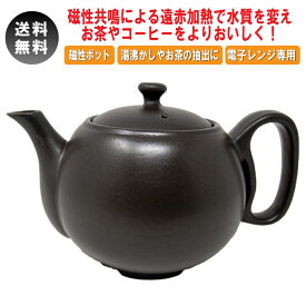 磁性鍋 ポット ティーポット 日本製 電子レンジ専用調理鍋 調理鍋 電子レンジ 耐熱陶器 料理 レンジ 加圧 スチーム加熱 水質改善 お湯 珈琲 紅茶 薬草茶 茶葉 漢方抽出 遠赤外線料理 電磁波 マイクロ波 省エネ 鍋 送料無料