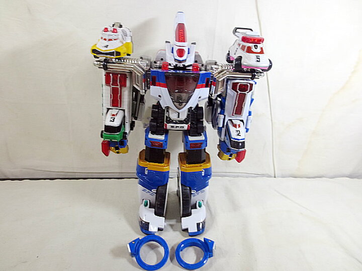 楽天市場】美品 特捜戦隊デカレンジャー スーパーデカレンジャーロボ 