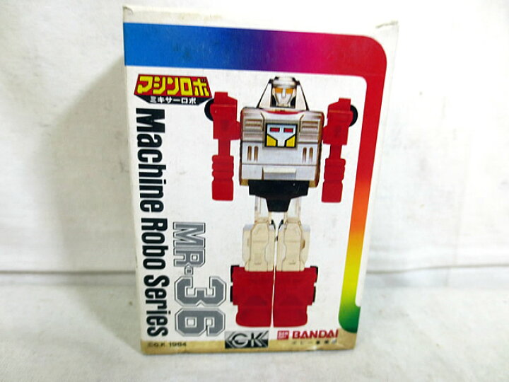 楽天市場】美品 バンダイ マシンロボ ミキサーロボ MR-36 : 虹商店