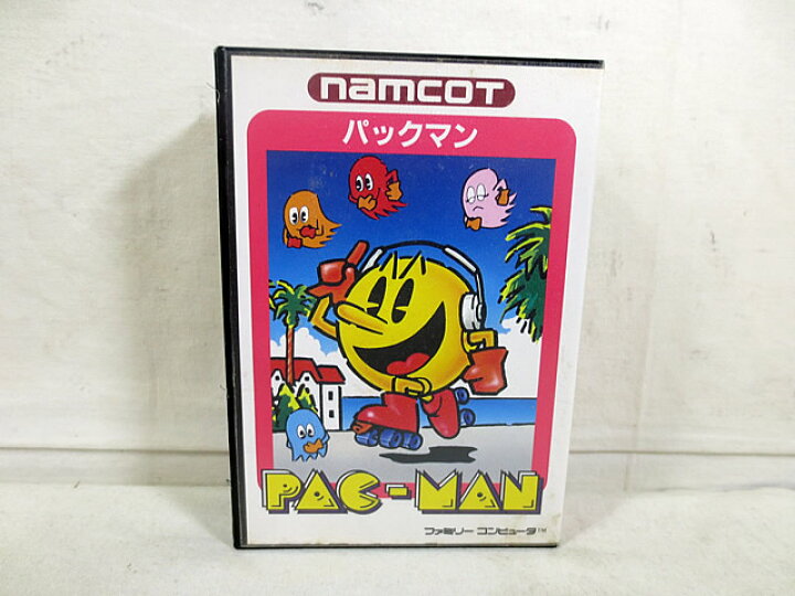 楽天市場】美品 ナムコ FC ファミコン パックマン ハードケース 