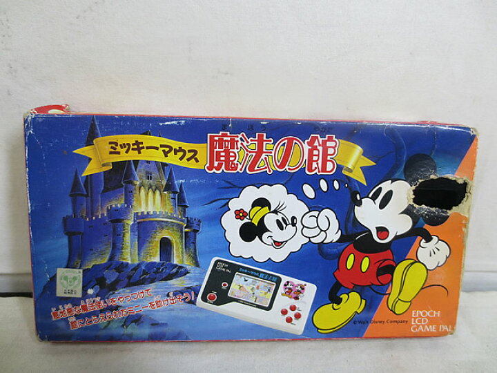 楽天市場】美品 エポック ミッキーマウス 魔法の館 LCD ゲーム : 虹商店