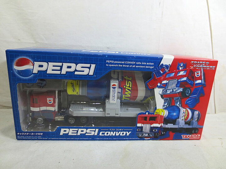 楽天市場】新品 タカラ トランスフォーマー ペプシ コンボイ 未開封 