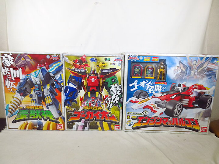 楽天市場】新品同様 バンダイ 海賊戦隊ゴーカイジャー ゴーカイオー 豪 