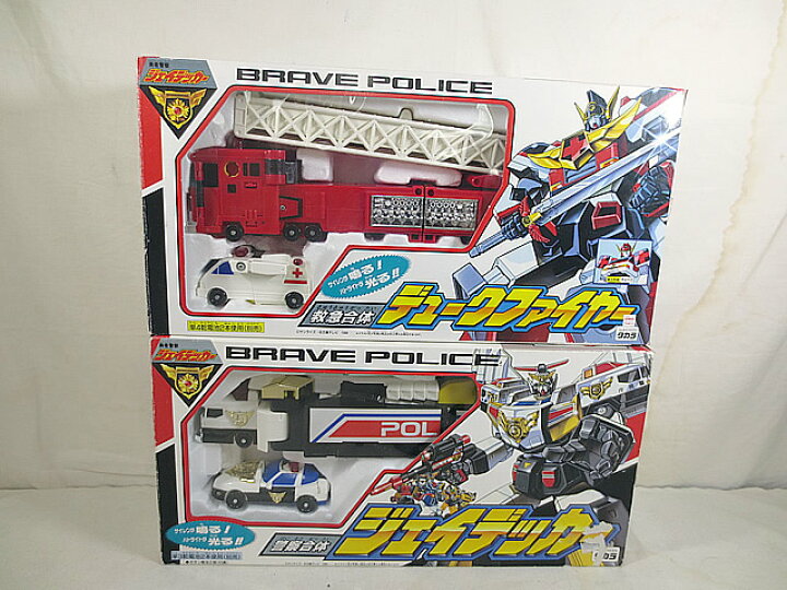 楽天市場】新品 タカラ 勇者警察ジェイデッカー 大警察合体 