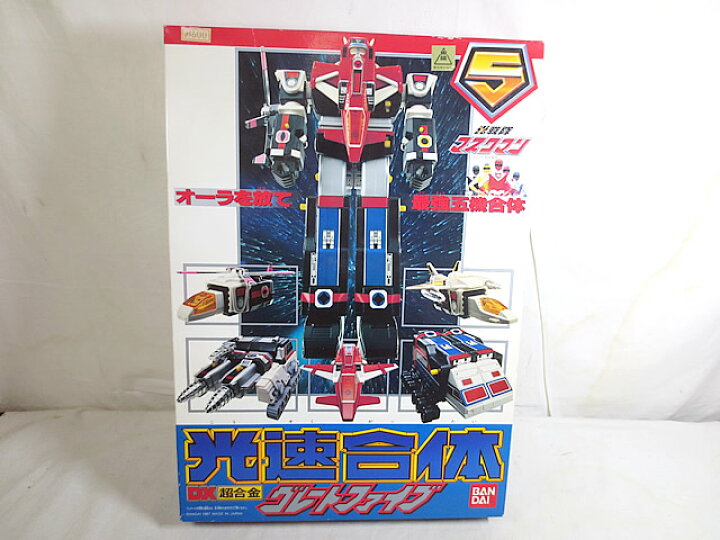 楽天市場】新品 バンダイ DX 超合金 光戦隊マスクマン 光速合体  