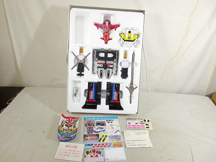 楽天市場】新品 バンダイ DX 超合金 光戦隊マスクマン 光速合体  