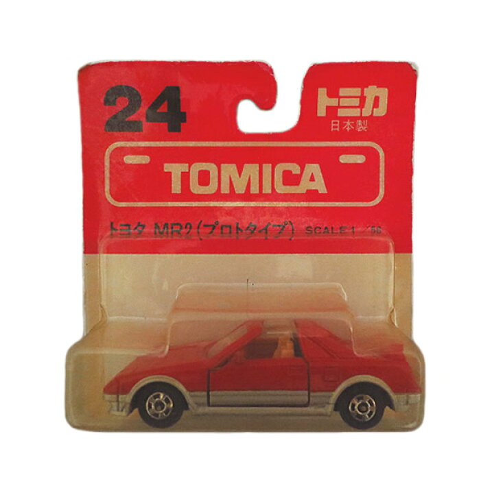 楽天市場】新品 TOMY トミカ 24 トヨタ MR2 プロトタイプ 未開封 