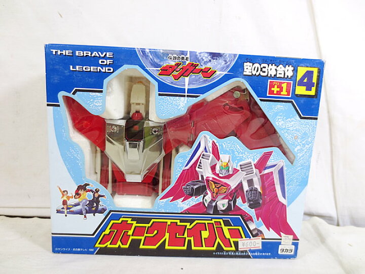 楽天市場】新品 タカラ 伝説の勇者 ダ・ガーン 空の3体合体＋1 4  