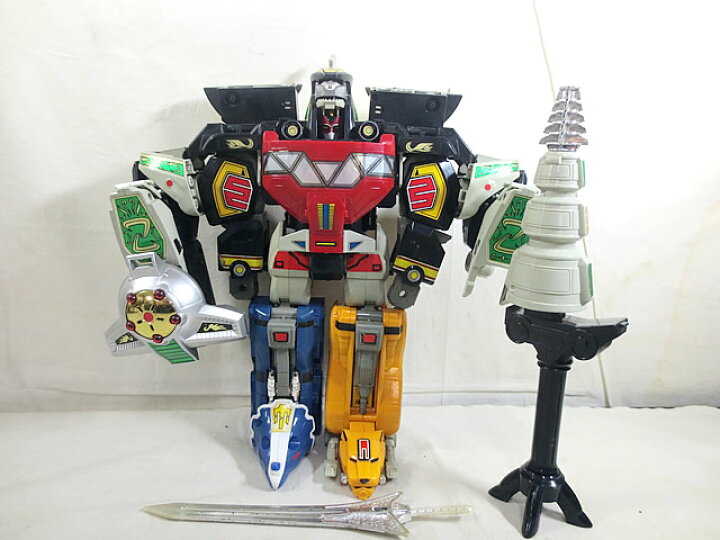 楽天市場】美品 バンダイ 恐竜戦隊ジュウレンジャー 大獣神 ドラゴン  