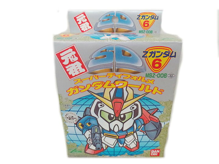 楽天市場】新品 バンダイ 元祖SD 機動戦士Zガンダム Zガンダム 未組立 