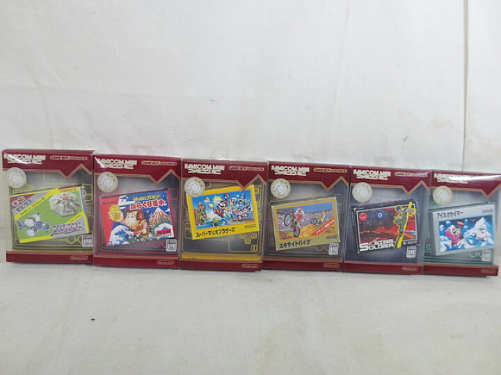 楽天市場】美品 ゲームボーイ アドバンス ファミコンミニ 