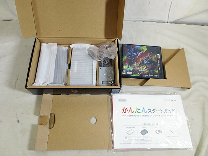 楽天市場】美品 3DS はじめてハンターパック モンスターハンター3G  