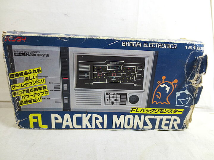 楽天市場】美品 バンダイ FL パックリモンスター ゲームウォッチ : 虹商店