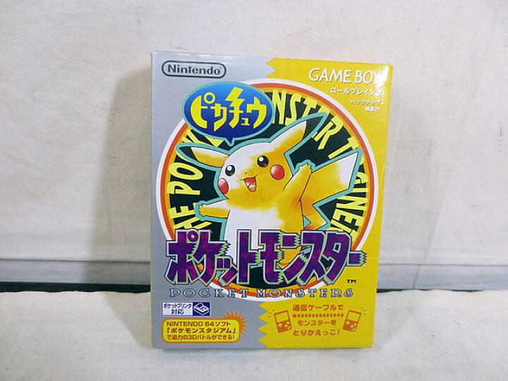 楽天市場】美品 任天堂 ゲームボーイ GB ポケットモンスター  