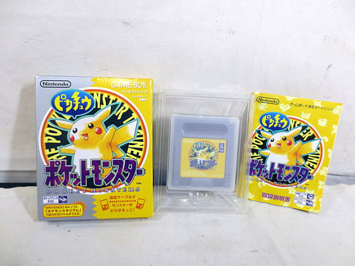 楽天市場】美品 任天堂 ゲームボーイ GB ポケットモンスター 