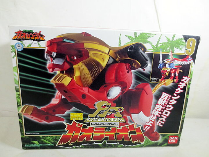 楽天市場】新品同様 バンダイ パワーアニマルシリーズ 百獣戦隊 