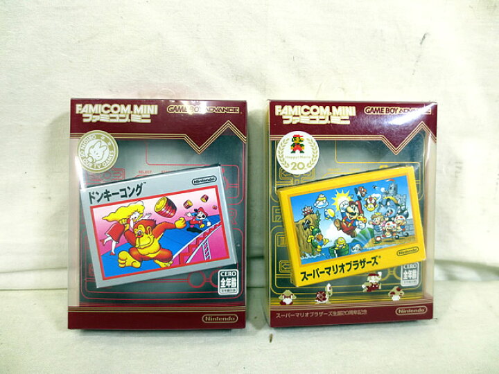 楽天市場】新品同様 ゲームボーイアドバンス GBA ファミコンミニ  