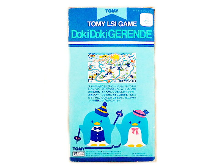 楽天市場】美品 トミー ドキドキゲレンデ 電子ゲーム タキシードサム 