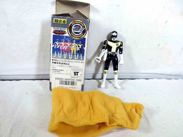 楽天市場】美品 バンダイ 超合金 高速戦隊ターボレンジャー ブラック 