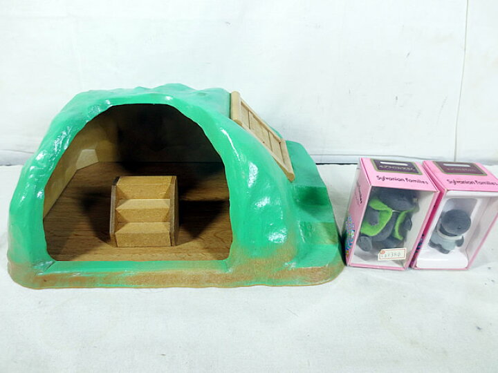 楽天市場】美品 エポック社 シルバニアファミリー モグラハウス モグラ  