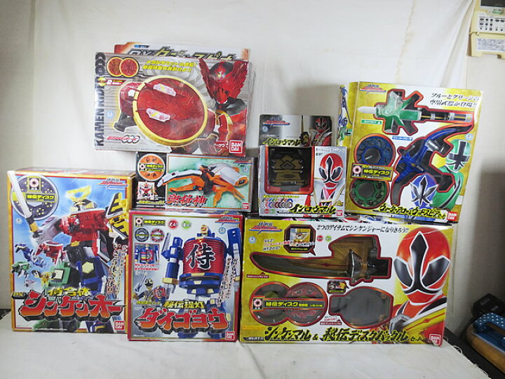 楽天市場】美品 侍戦隊シンケンジャー シンケンオー 兜折神 ダイゴヨウ 