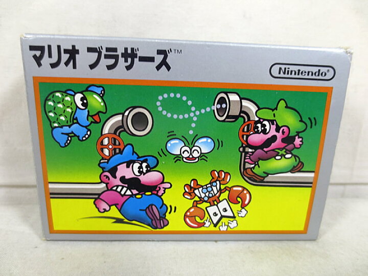 楽天市場】美品 任天堂 ファミコン FC マリオブラザーズ 銀箱 : 虹商店
