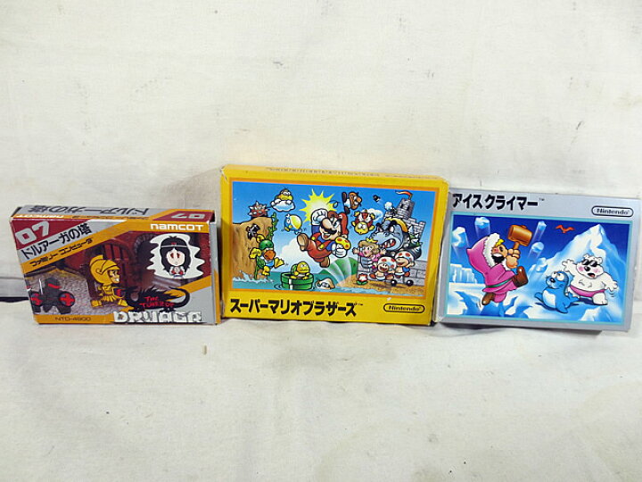 楽天市場】美品 任天堂 FC ファミコン アイスクライマー スーパー 