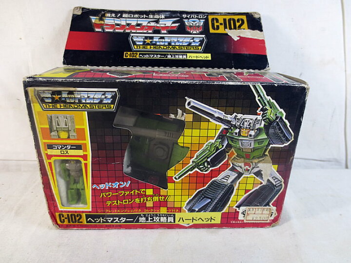 楽天市場】美品 タカラ トランスフォーマー ザ・ヘッドマスターズ 