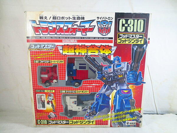 美品　タカラ　トランスフォーマー ゴッドマスター ゴッドジンライ　C-310
