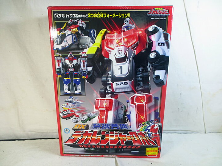 楽天市場】新品 バンダイ 特捜戦隊デカレンジャー 特捜合体 DX 