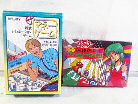 新品同様　ファミコン　FC　ザ マネーゲーム　ファミリークイズ　セット