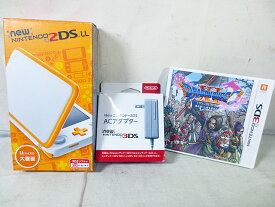 美品　任天堂　2DS LL 本体　充電器　ドラゴンクエスト　セット
