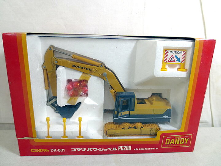 楽天市場】新品 トミカ ダンディ コマツパワーショベル PC200 DK-001 