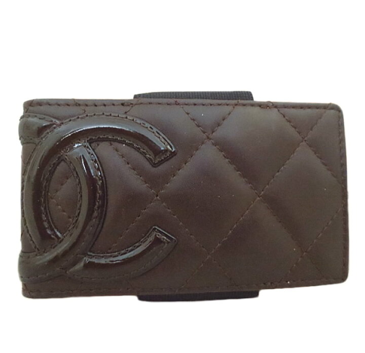 楽天市場】超美品 CHANEL シャネル カンボン ipodケース : 虹商店