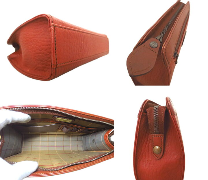 楽天市場】超美品 Burberrys バーバリーズ レザー セカンドバッグ 
