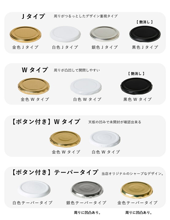 楽天市場】【期間限定！10%OFFクーポン！】 ジャム瓶 ふた付 70本入 